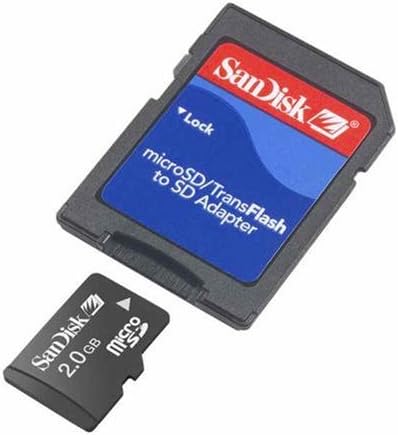 Sandisk 2gb MicroSD TransFlash Card de memorie pentru HTC 8925 Touch Shadow Motorola Z6TV Samsung A737 A736 A747 i617 T539