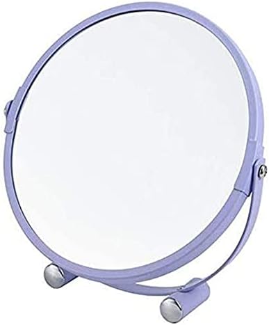 Oglindă de machiaj cu oglindă mică ， desktop machiaj oglindă de vanitate, oglindă de frumusețe pe două fețe 3x mărire oglindă