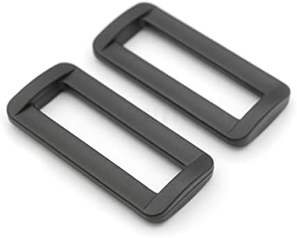 CraftMemore Plastic Dreptunghiul Rings Bar Bucla de diapozitive pentru curea cu curea cu curea de pungă cu centură de cataramă