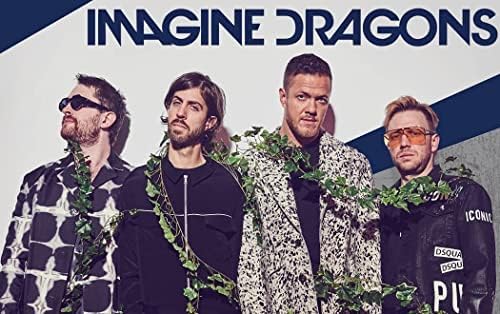 Platinum Mart Imagine Dragons Faimos American Rock Band Group 12x18 inch poster rulat
