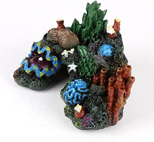 Nupart rășină Recif De Corali Acvariu Decor artificial Coral simulare Ornament Acvariu Rock peisaj subacvatic Ornament acvariu