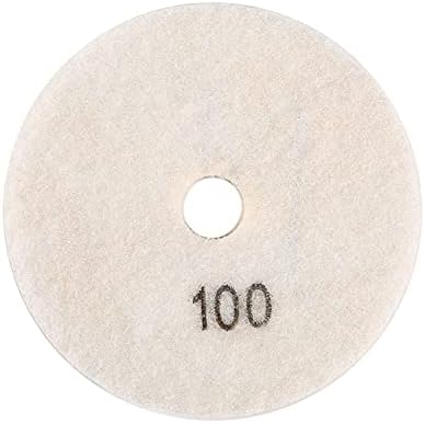 Fafeicy 100mm 4 disc de măcinare umed, pad de lustruire pentru piatră de marmură din granit pentru prelucrarea pietrei artificiale