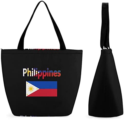 Steagul Filipinelor Reutilizabile geantă de tip umăr drăguț pentru a cumpăra geantă de mână pentru a călători geantă pentru