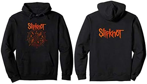 Slipknot oficial The Wheel Unisex Graphic Graphic - Black Hoodie