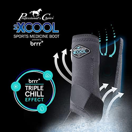 Professional ' s Choice 2xcool Sports Medicine Horse Boots / Design protector și respirabil pentru confort maxim și durabilitate