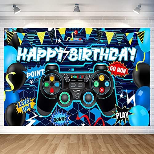Joc decorare petrecere de ziua de naștere jocuri la mulți ani fundal fotografie fundal Banner Poster pentru joc Decorațiuni