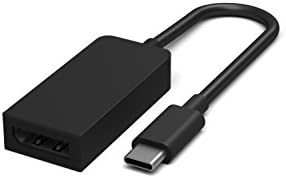 Microsoft Surface USB-C până la mini adaptor DisplayPort, negru