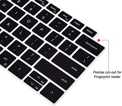 CaseBuy tastatură acoperi pentru Dell XPS 13 9300 9310 13.4 Inch Touchscreen, Dell XPS 13 Accesorii, ultra subțire silicon