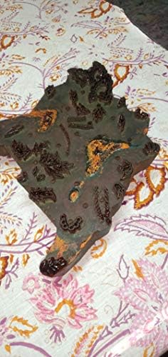 Indian florale bloc imprimare bumbac Fabric cusut Craft Sanagneri imprimare Dressmaking Material Fabric de curte