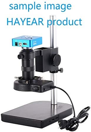 HAYEAR Lab Bracket Industrie Stereo Digital microscop platformă aparat de fotografiat stand de masă 50mm și 40mm Dual inel