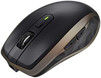 Mouse wireless Logitech MX Anywhere 2-utilizare pe orice suprafață, derulare hiper-rapidă, reîncărcabilă, pentru computere