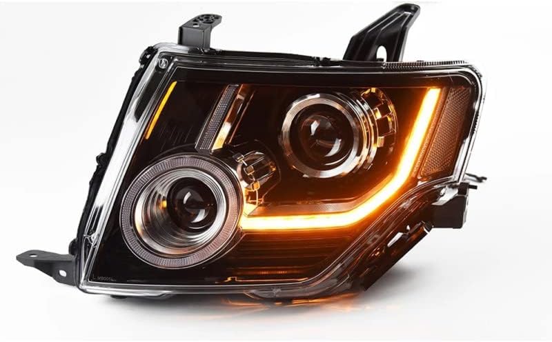 Lumini LED auto pentru faruri Pajero V97 2006-2020 Faruri LED V93 Montero V85 V95 faruri de animație cu semnal dinamic