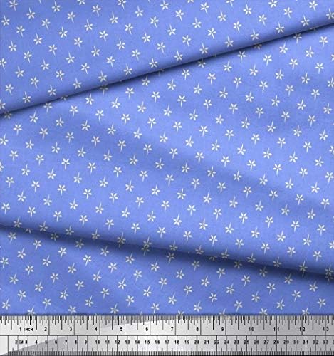 Soimoi bumbac Jersey Fabric artistice florale Shirting imprimate ambarcațiuni Fabric de curte 58 Inch larg