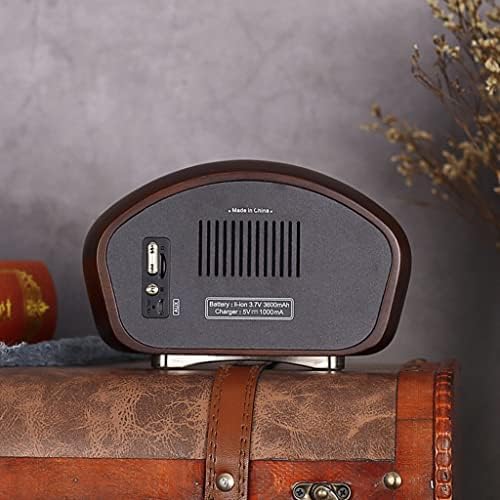 XXXDXDP Portabil Vintage Receptor din lemn retro Radio Clasic MP3 Music Player Box