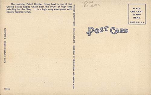 Cartea poștală antică a Patrolului Marinei U.S.