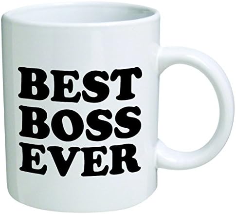 Cel mai bun șef vreodată - 11 oz de cafea oz - inspirație amuzantă și sarcasm - de o cană pentru a păstra TM