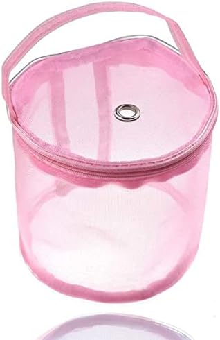 QLRFFLJOY mini geantă de fire cutie mică de depozitare a firelor goală geantă rotundă tricotată coș cu bile de fire pentru