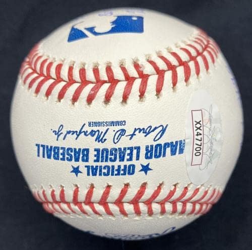 Gregory Alan Maddux Nume complet HOF STAT Baseball JSA LOA - baseball -uri autografate