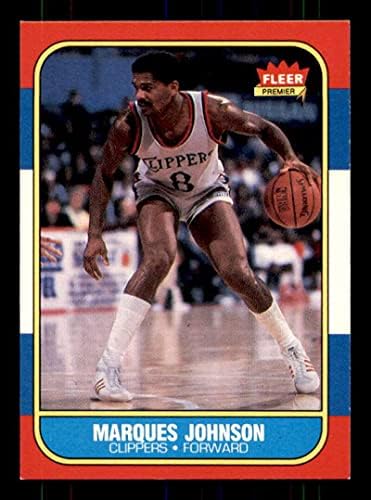 Marques Johnson Card 1986-87 Fleer 54