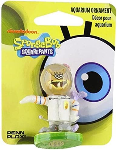 Penn-Plax licențiat oficial Spongebob Squarepants Acvariu Ornament-nisipos-Perfect pentru rezervoare de Apă Dulce și apă sărată