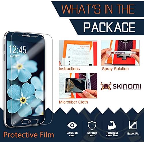 Protector de ecran Skinomi compatibil cu LG Stylo 2V Clear Techskin TPU Anti-Bubble Film HD