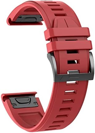 UMCNVV Watchband Strap pentru Garmin Fenix ​​7X 7 6X 6 5X 5 3 3HR 935 S60 MK1 VEZI RAPID RAPID Silicon Easyfit Band Band 26