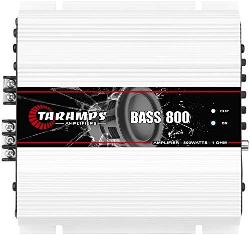 Taramps Bass 800 1 Channel 800 Watts RMS Amplificator audio auto 1 ohm
