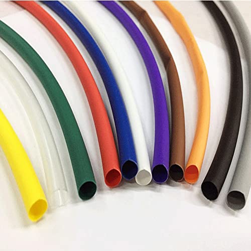 Othmro 1buc pe plastic tuburi industriale termocontractabile, 3,28 FT lungime 0,24 inch Dia 2: 1 manșon de cablu termocontractabil