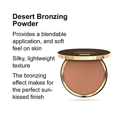 PUPA Milano Face Powder Duo-Desert Bronzing Powder și Extreme Blush Glow-oferă un aspect atrăgător de machiaj-combinație perfectă