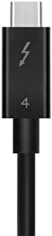 Cablu Monoprice Thunderbolt 4 - 1 metru | Certificat Intel, Certificat USB4, 40Gbps, 240W PD EPR, 8K Ultra HD, compatibil cu