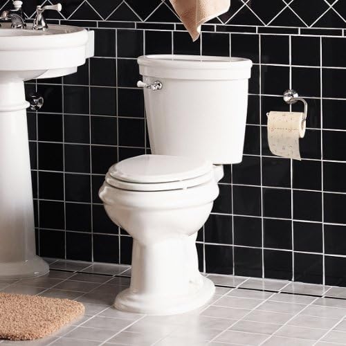 American Standard 5725.064.020 Colecție standard Scaunul de toaletă alungit cu capac, alb