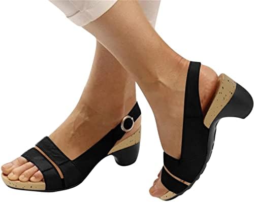 Sandale Gufesf pentru femei, Sandale pentru femei Ultra-COMFY Sandale respirabile Sandale ortotice