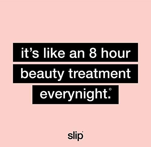 Slip Silk Silk Edition Sleep Mask, Pink - Pure Mulberry 22 Momme Silk Eye Mask - Masca de somn confortabilă cu bandă elastică