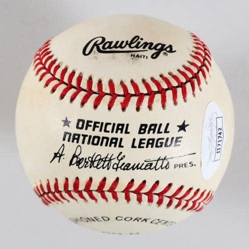 Cardinalele de baseball semnate cu enos - COA JSA - Baseball Slabbed Autographed Cards
