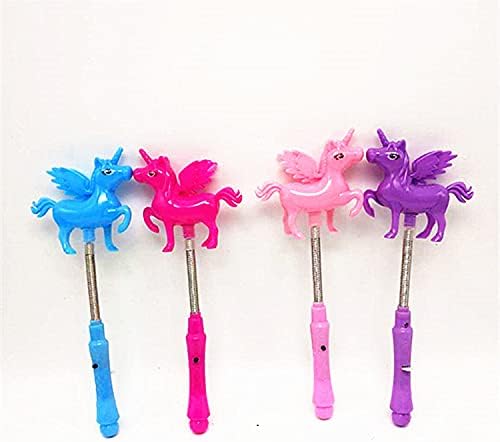 Unicorn Spring Stick Flash Shake's Glow's Glow Stick Cartoon Fluorescent Stick Glow Toy 5