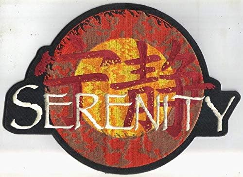 Logo -ul filmului Serenity 10 1/2 x 7 3/4 Fier pe sacou Patch SM
