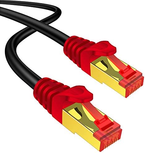 Cablu ethernet Ethernet de 300 ft, 26awg CAT7 CAT7 CASĂ DE READING Cablu de plasture RJ45 Viteză de transmisie 10GbpSstransmission