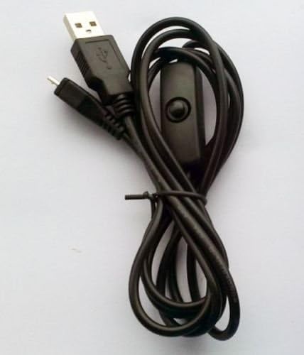 Cablu Micro USB Jbtek Raspberry Pi cu comutator pornit/oprit-pornire/repornire ușoară !