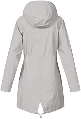 Jachete de iarnă Twgone pentru femei Casual Plush Solid Stripe Rain Outdoor Plus Ipei cu glugă cu glugă rezistentă la vânt