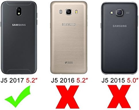 Maijin caz pentru Samsung Galaxy J5 2017 Moale TPU cauciuc Gel bara de protecție Transparent capacul din spate