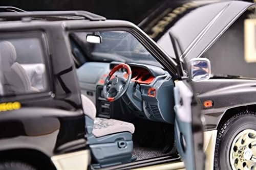 Vehicule cu model de scară apliqe pentru Mitsubishi Pajero Evo Jeep SuV Alloy Simulare Scara Colecția de mașini Model 1:18