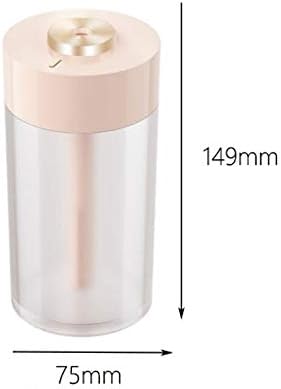 RENSLAT umidificator de aer USB mic roz cilindric de birou de uz casnic pulverizator portabil de mini -