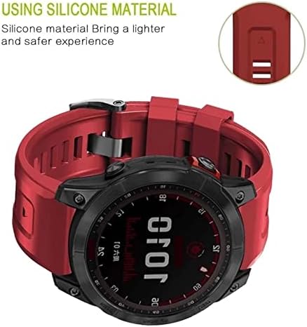 EGSDSE 26 22mm Silicon Quick Release Watchband curea pentru Garmin Fenix 7x 7 6 6x Pro 5x 5Plus 3hr Smartwatch Easyfit bratara