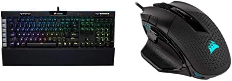 Corsair K95 RGB Platinum Mechanical Gaming Tastatură - finisaj negru și cuvânt de noapte RGB - Performanță de confort FPS/MOBA