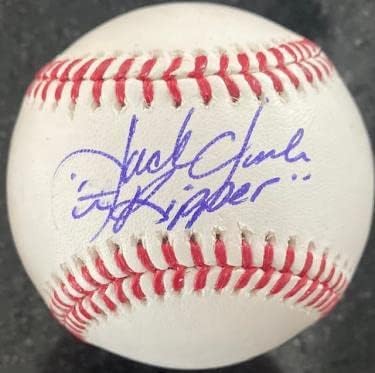 Jack Clark Autographed Baseball - baseball -uri autografate