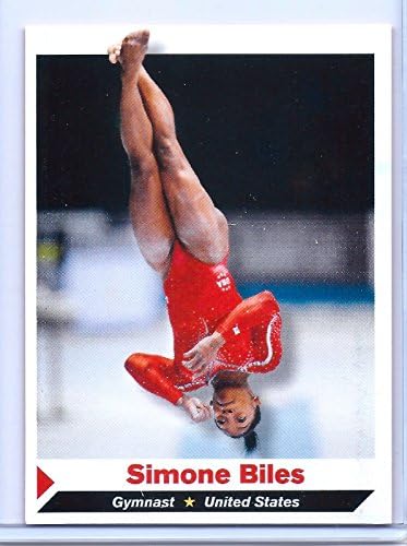 Simone Biles 2014 SI 1 din 9 Team S.U.A. Gymnastics Card! Champion mondial! Olimpiadă!