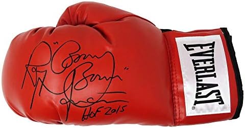 Ray Mancini a semnat Everlast Red boxing Glove w / Boom Boom, Hof 2015-mănuși de box autografate