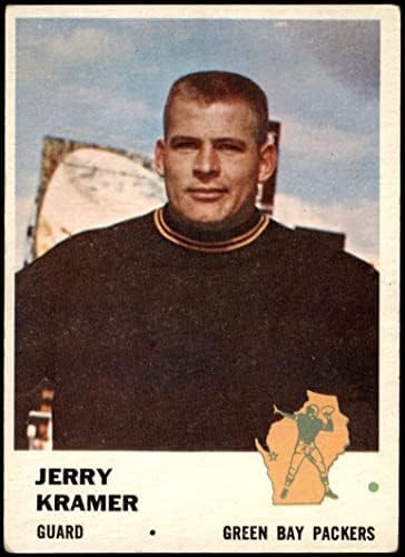 1961 Fleer 95 Jerry Kramer Green Bay Packers VG Packers Idaho