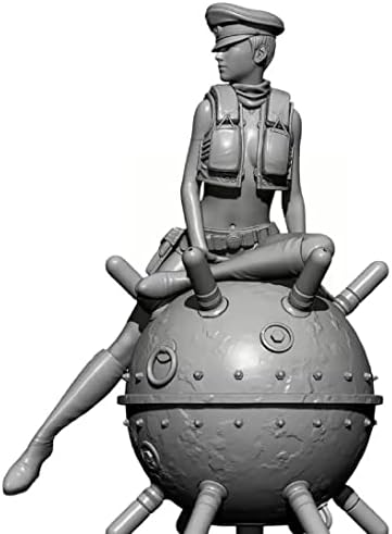 ETRIYE 1/24 Soldier din rășină Model Sci-Fi Imperiu Femeie Războinic Diecast Kit Model /XC836