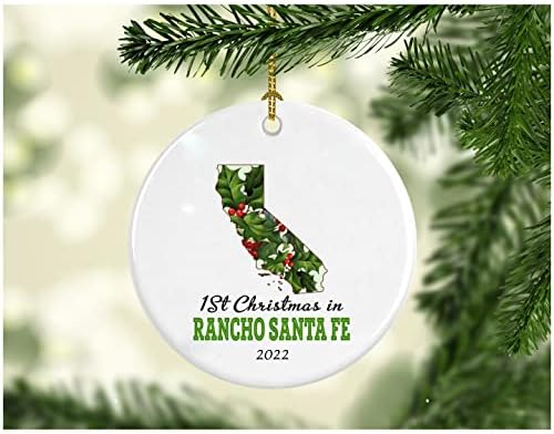 Christmas Holiday 2022 Ornament Colecție Primul sezon primul sezon Living in Rancho Santa Fe California California Ornamente